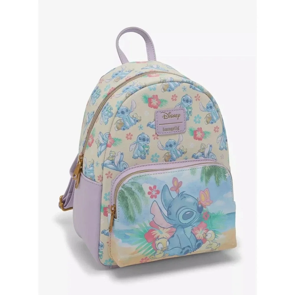 Loungefly Disney Lilo‎ and Stitch Ducks Beach Mini Backpack